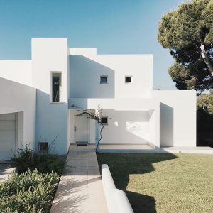 White Modern Home